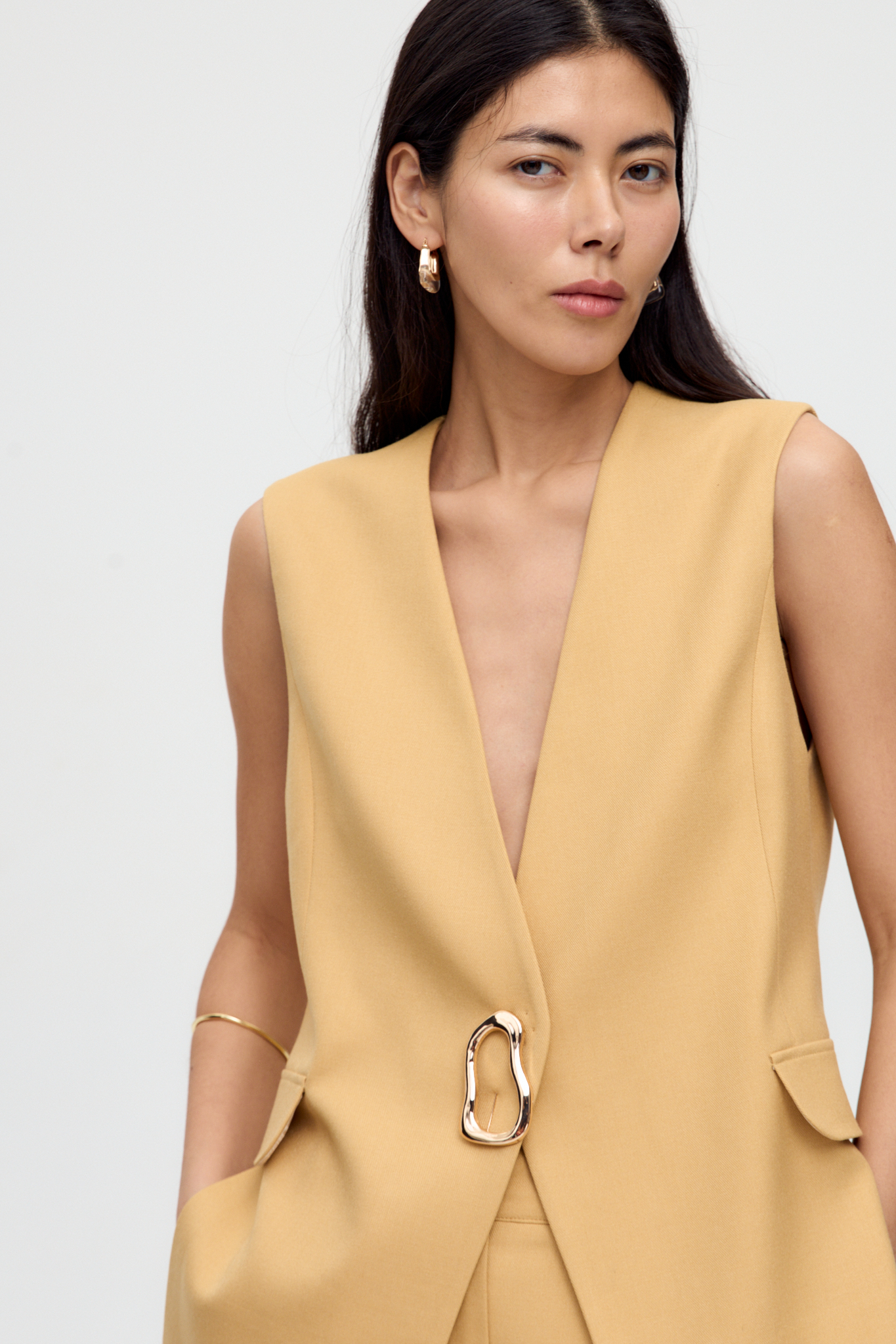 жилет классический женский оптом